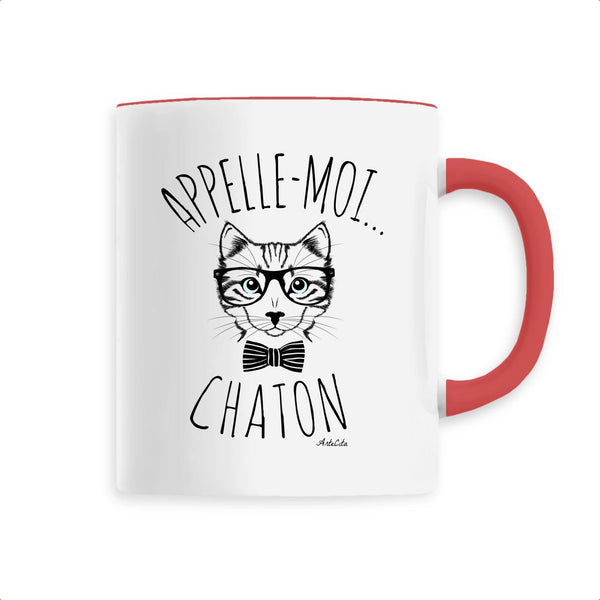 Mug chaton cadeau de Noël mug chat tasse en céramique garçon chaton tasse  personnalisée, cadeau de Noël personnalisé, cadeau d'anniversaire -   France