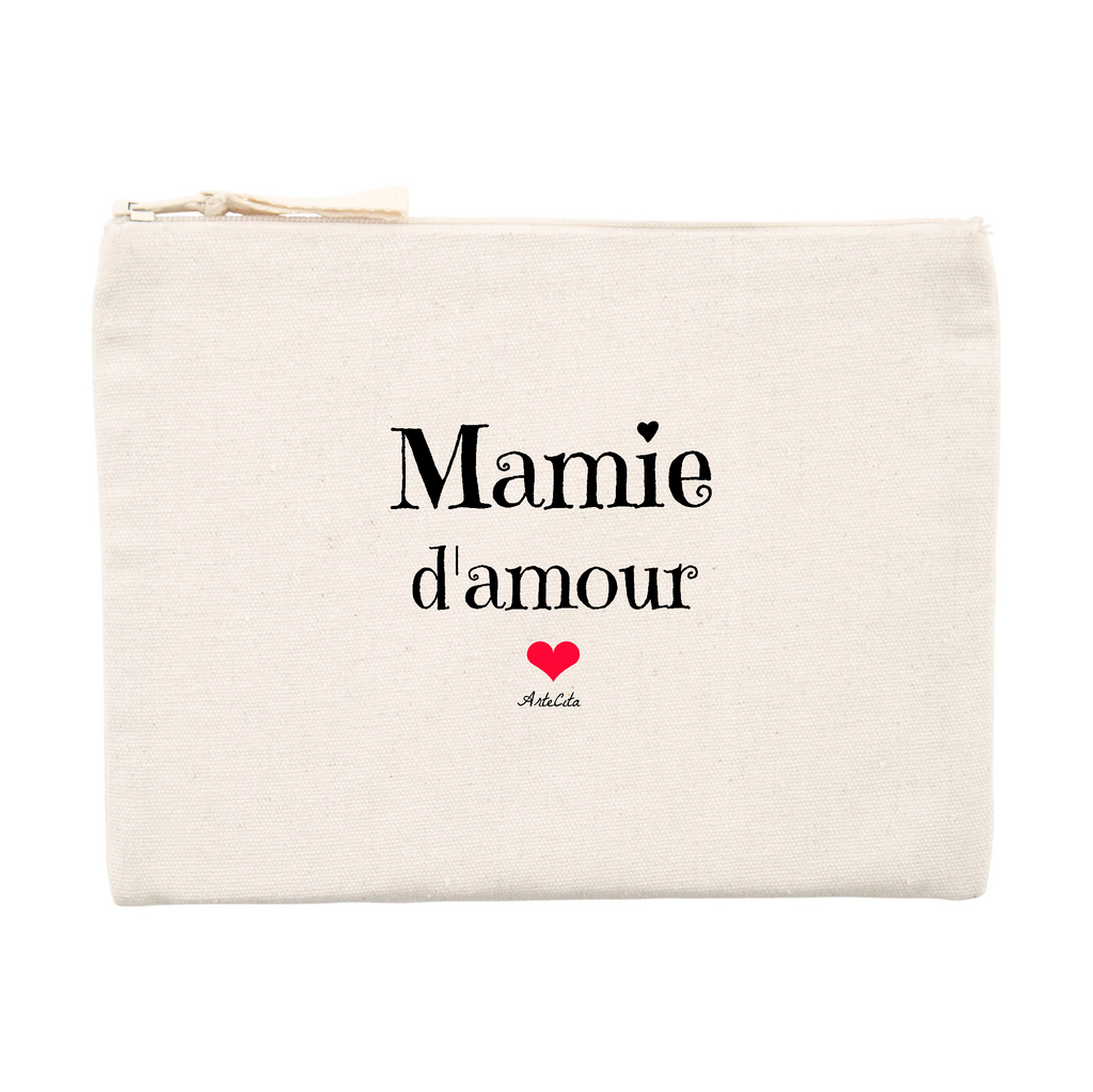 Pochette - Future Mamie au Top - Matières recyclées - Cadeau