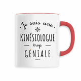 Mug - Une Kinésiologue trop Géniale - 6 Coloris - Cadeau Original - Cadeau Personnalisable - Cadeaux-Positifs.com -Rouge-