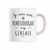 Mug - Une Kinésiologue trop Géniale - 6 Coloris - Cadeau Original - Cadeau Personnalisable - Cadeaux-Positifs.com -Rose-