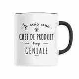 Mug - Une Chef de Produit trop Géniale - 6 Coloris - Cadeau Original - Cadeau Personnalisable - Cadeaux-Positifs.com -Noir-