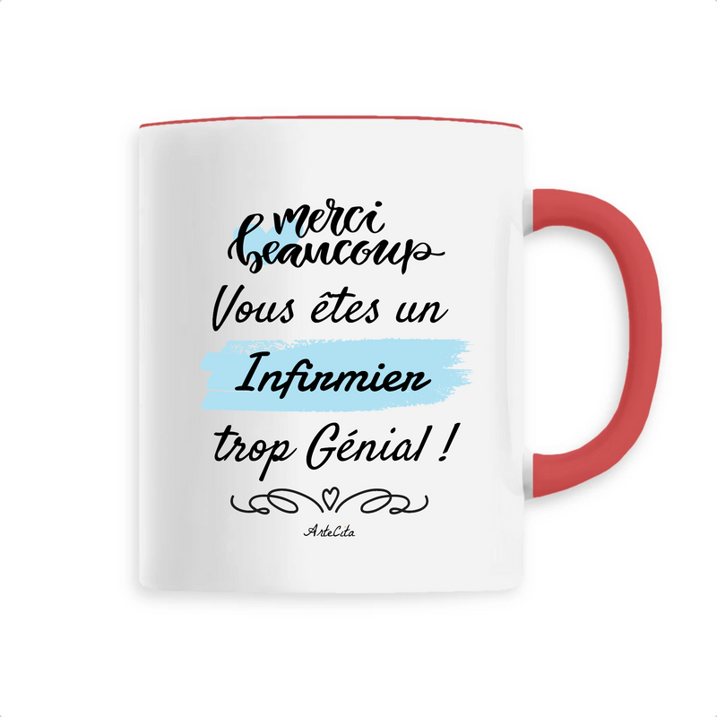 Mug - Merci Infirmier - 6 Coloris - Cadeau Original – Cadeaux